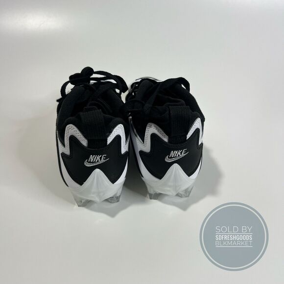 Nike Diamond Turf DT 93 TD Football Cleats White Black Silver HF5298-101 Sz 7.5 main image 4